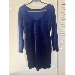 Blue Velvet Dress 💙